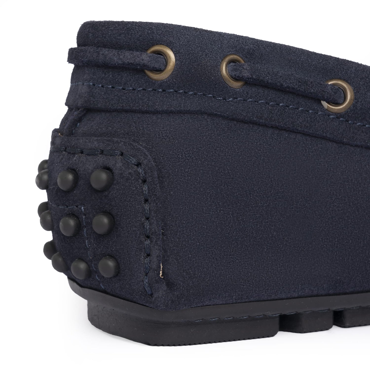 Mocassini Gommino F.2 in Camoscio - Blu