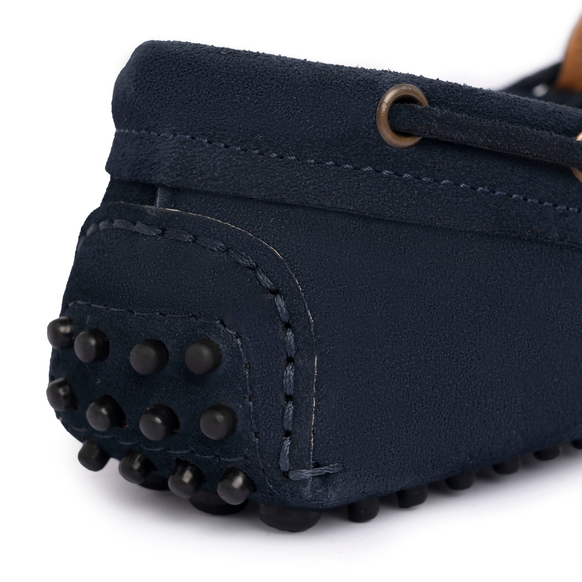 Gommino Donna in camoscio - Blu