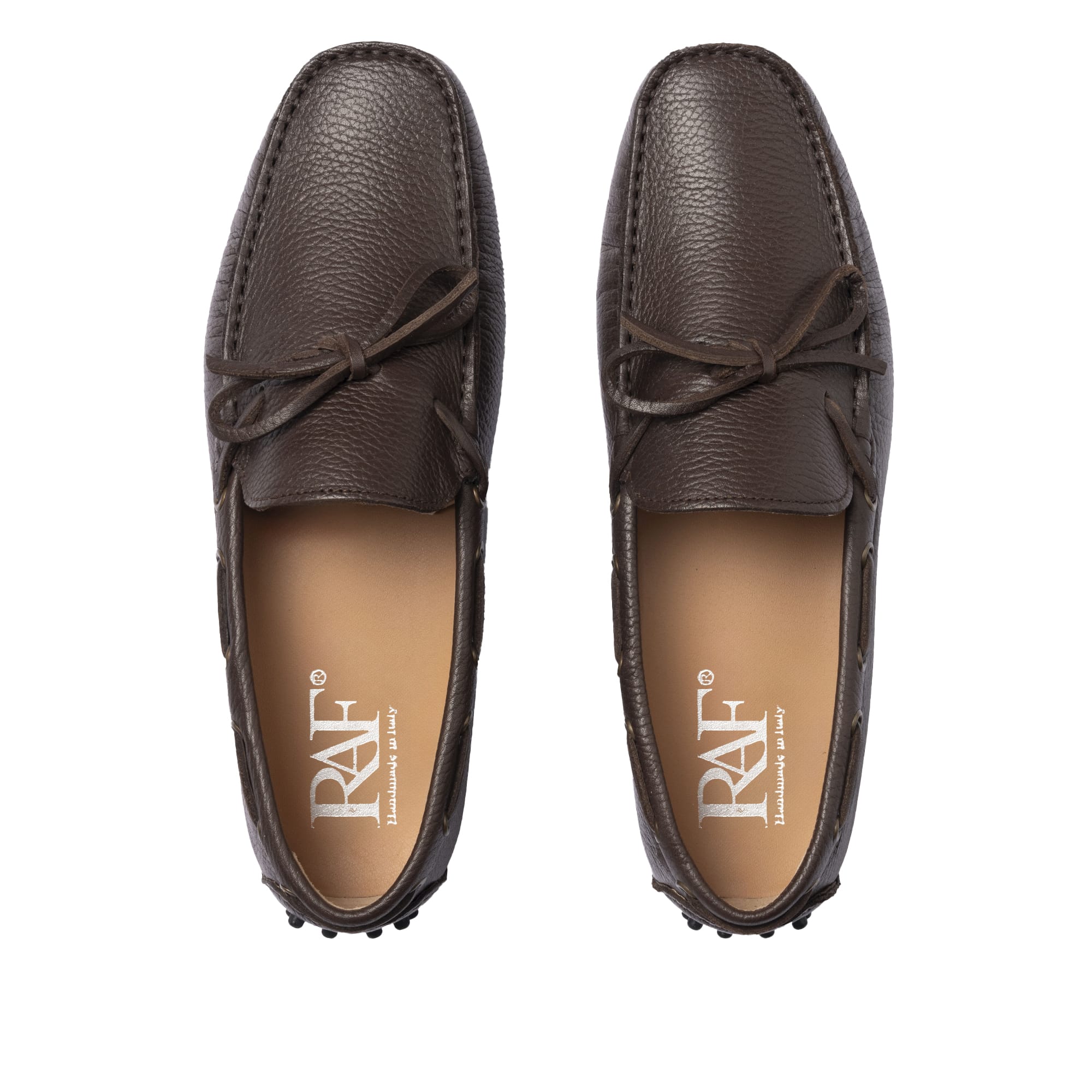 Mocassini Gommino F.2 in Pelle - Testa di Moro