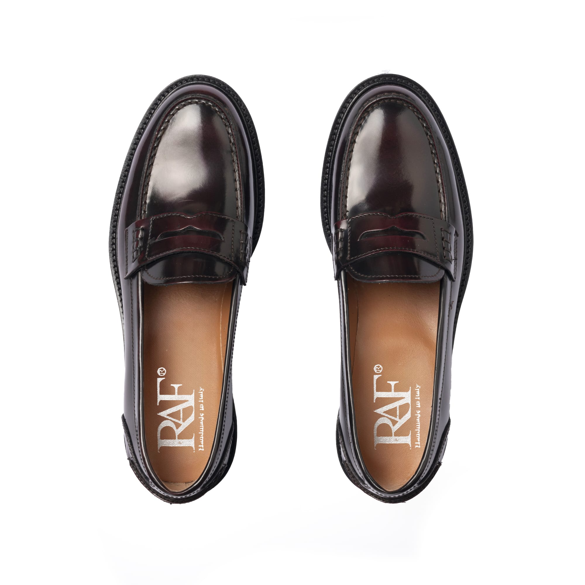 Mocassini Donna in Pelle - Bordeaux