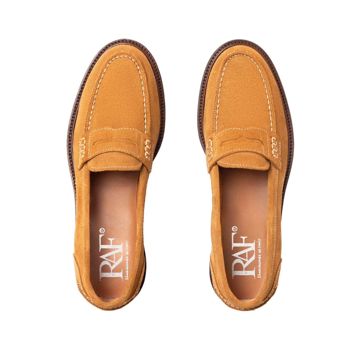 Mocassini Donna in Camoscio - Cuoio