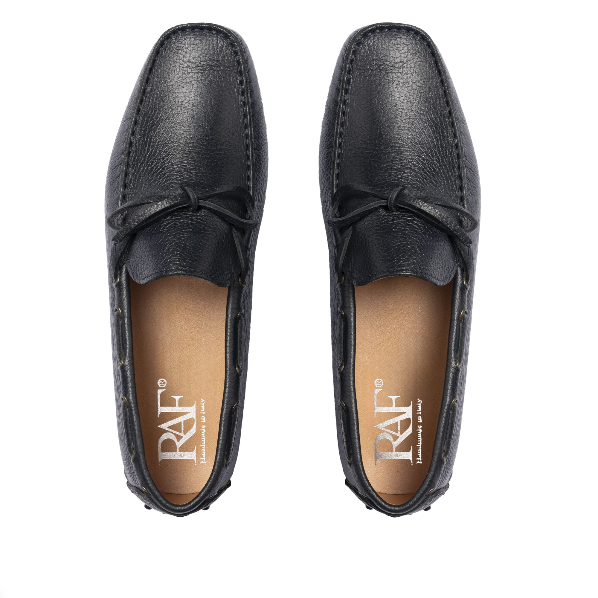 Mocassini Gommino in Pelle - Blu