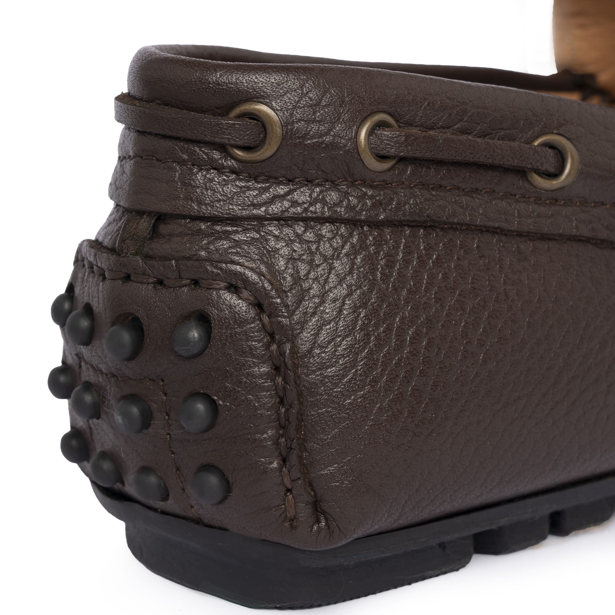 Mocassini Gommino F.2 in Pelle - Testa di Moro