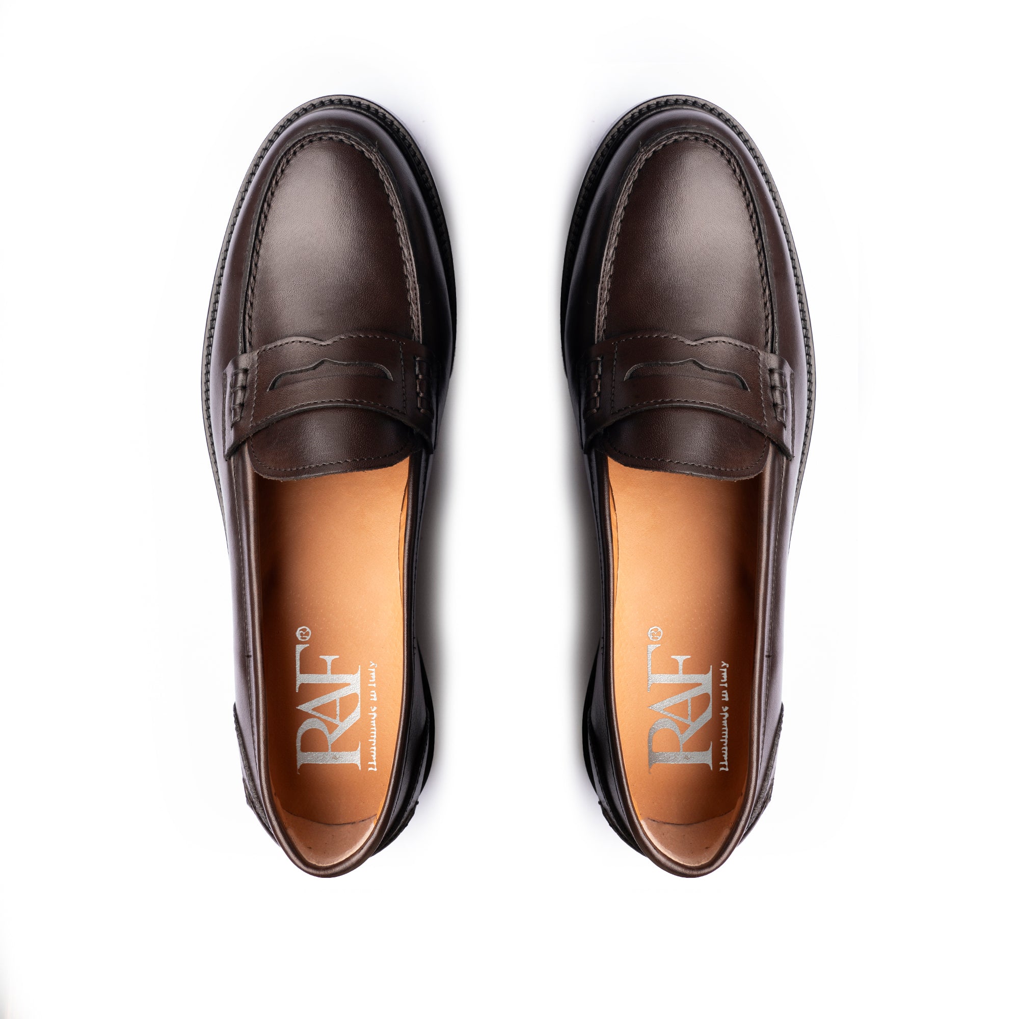 Mocassini Donna in Pelle - Testa di Moro