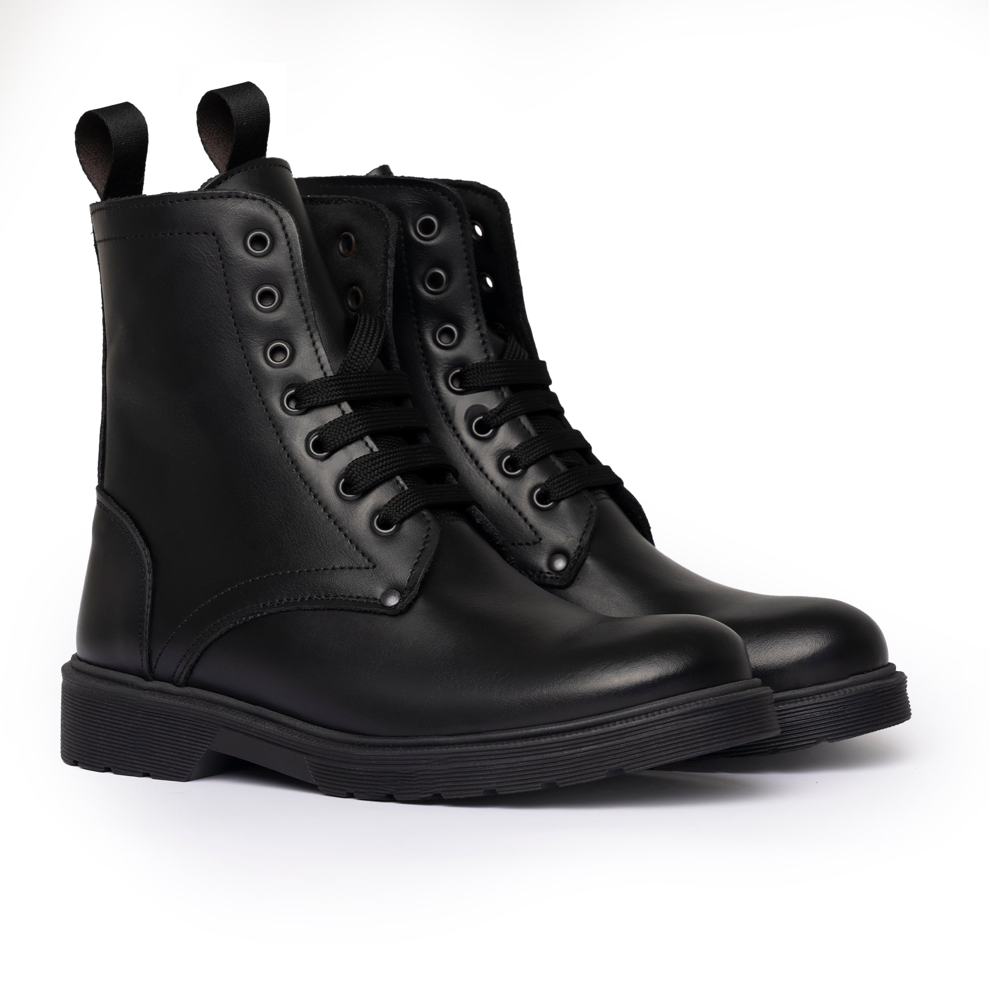 Stivaletti Donna in Pelle - Nera