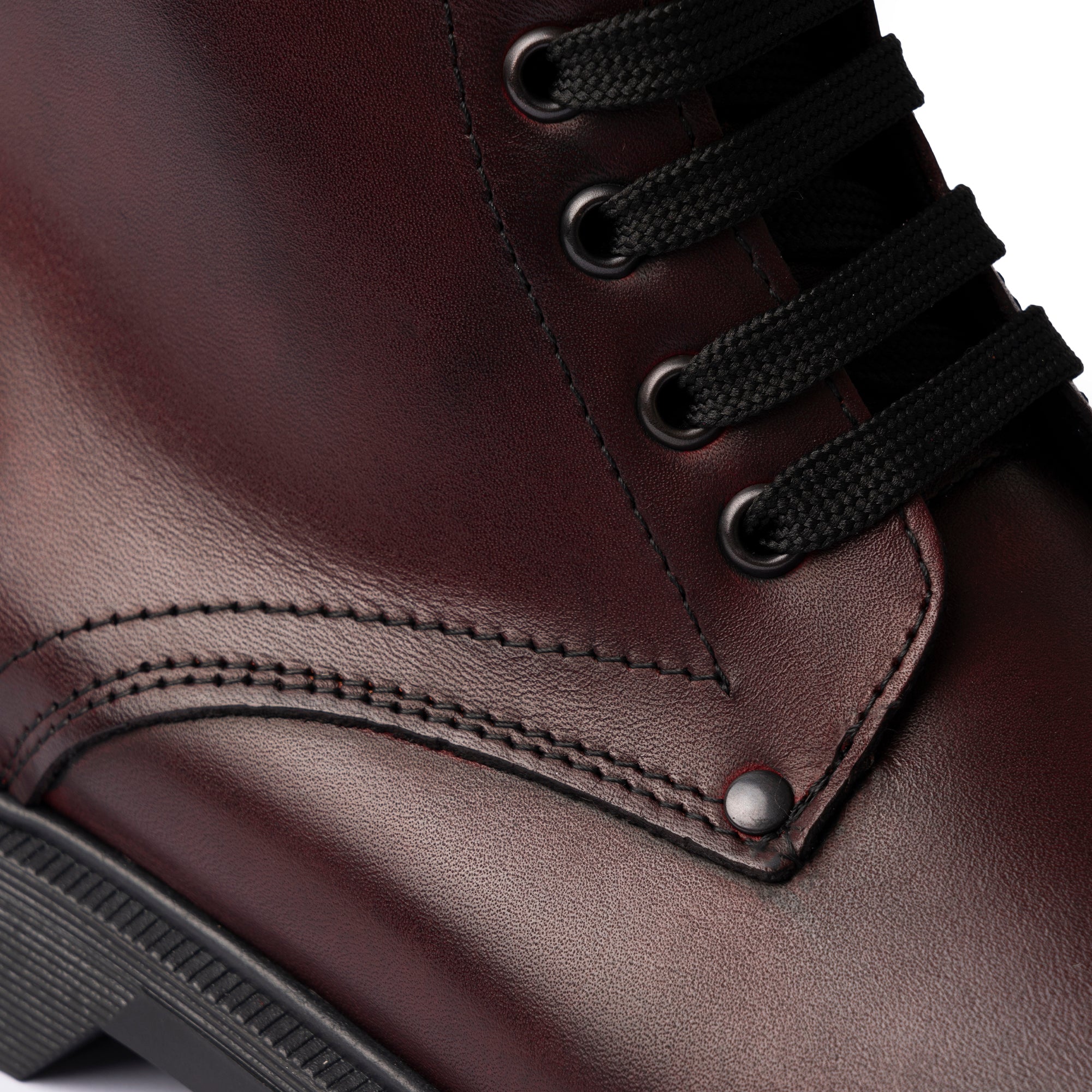 Stivaletti Donna in Pelle - Bordeaux