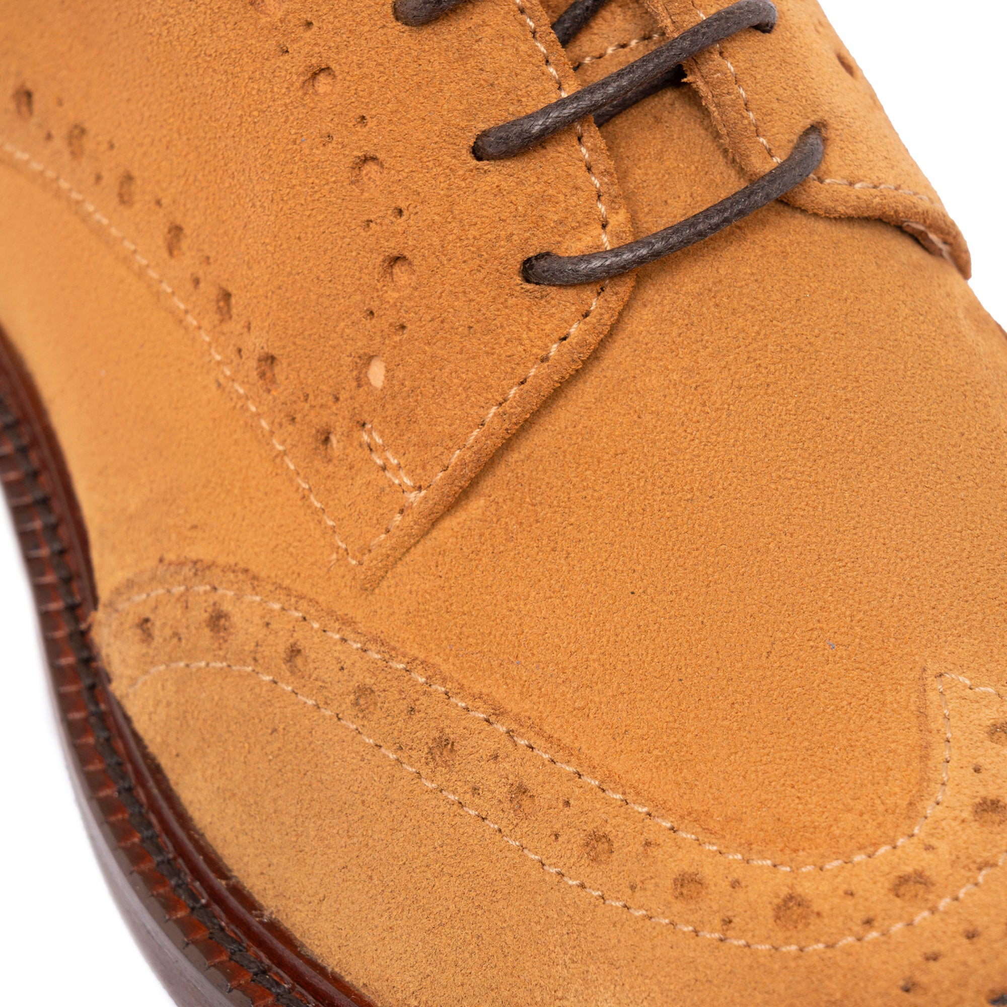 Francesina Donna in Camoscio - Cuoio