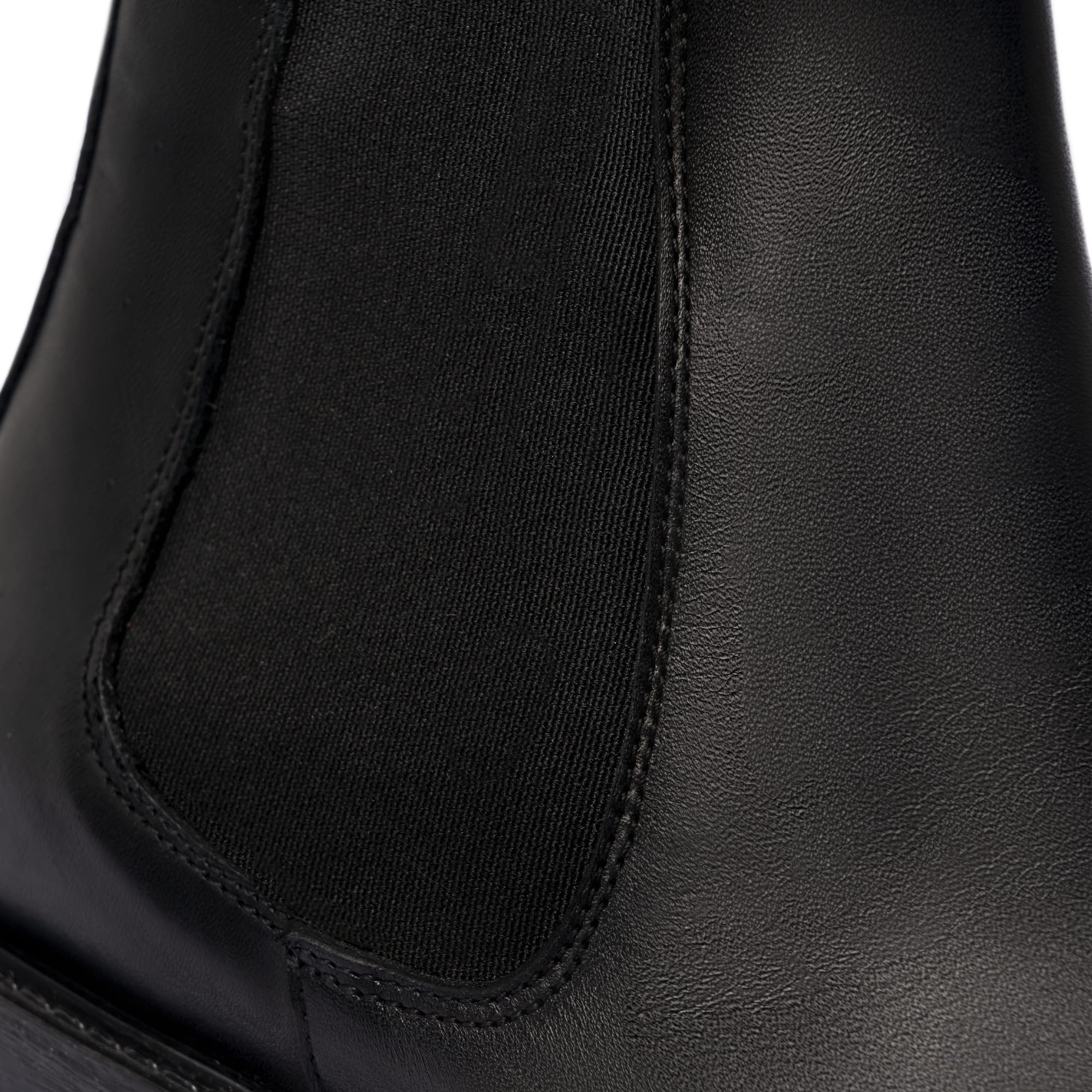 Stivaletti Beatles in Pelle - Nero