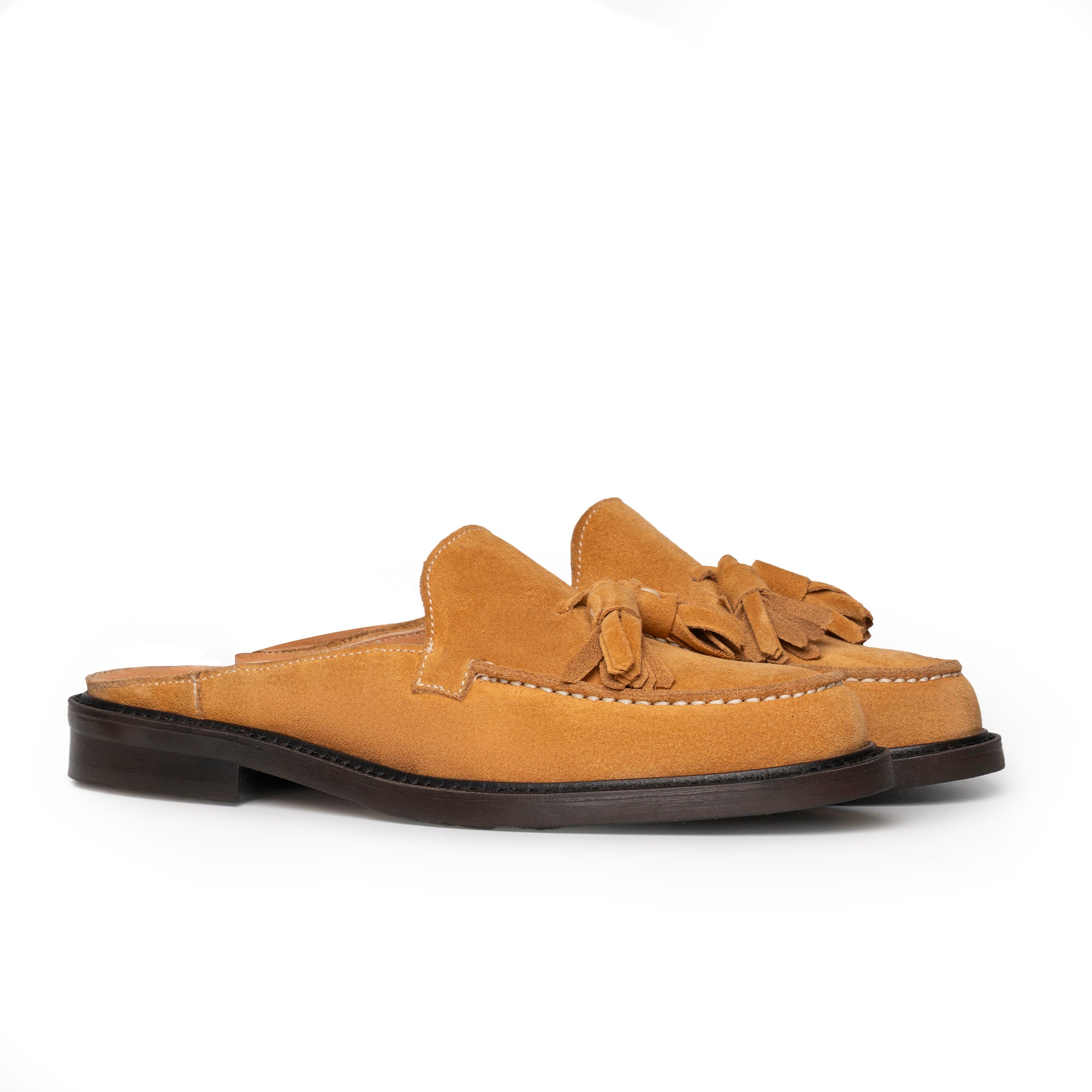 Mocassino Sabó Bom bom in camoscio cuoio - Donna