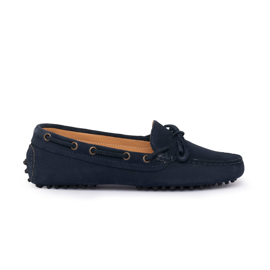 Gommino Donna in camoscio - Blu