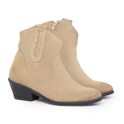 Stivaletti Donna Texani - Taupe