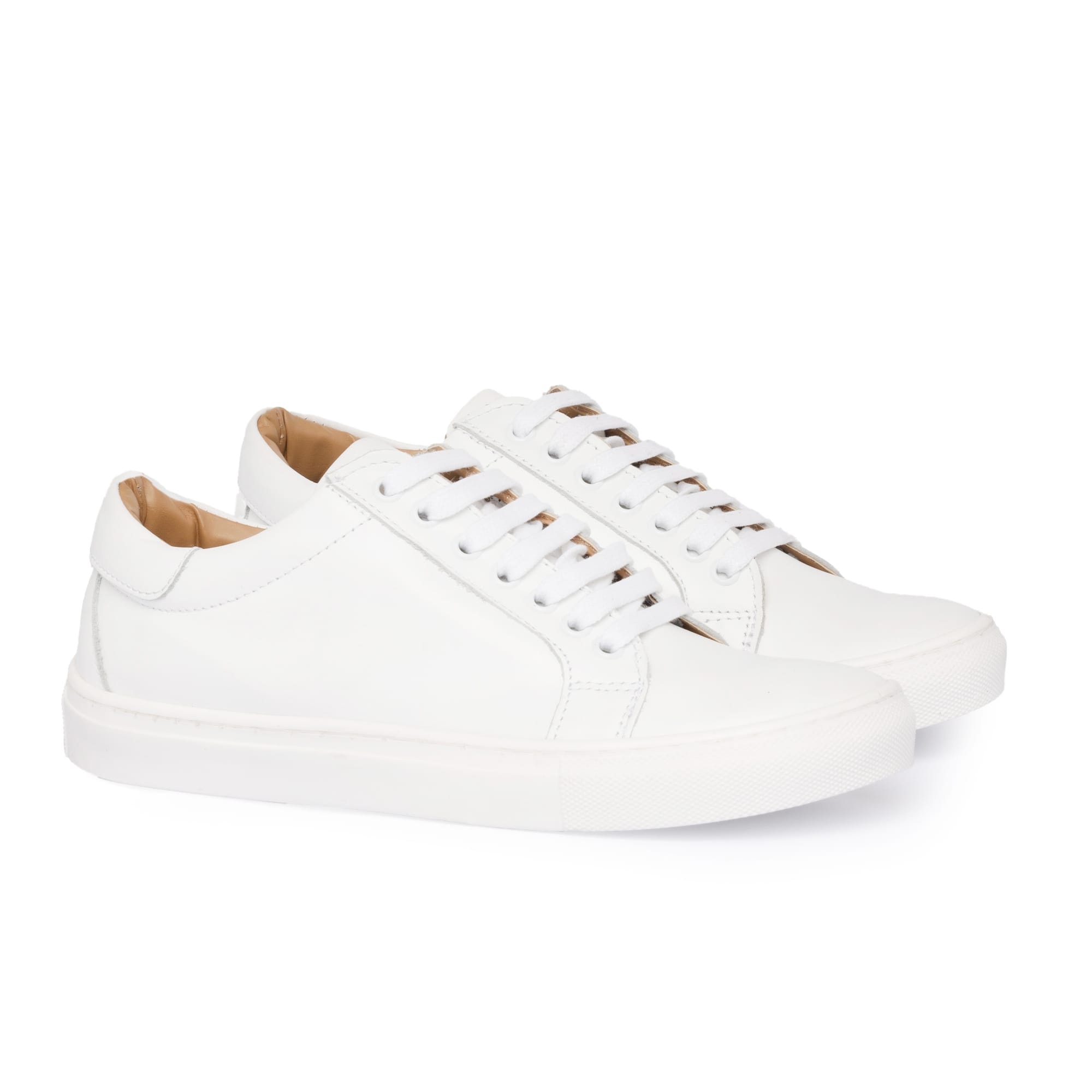 Sneakers Donna in Pelle - Bianco