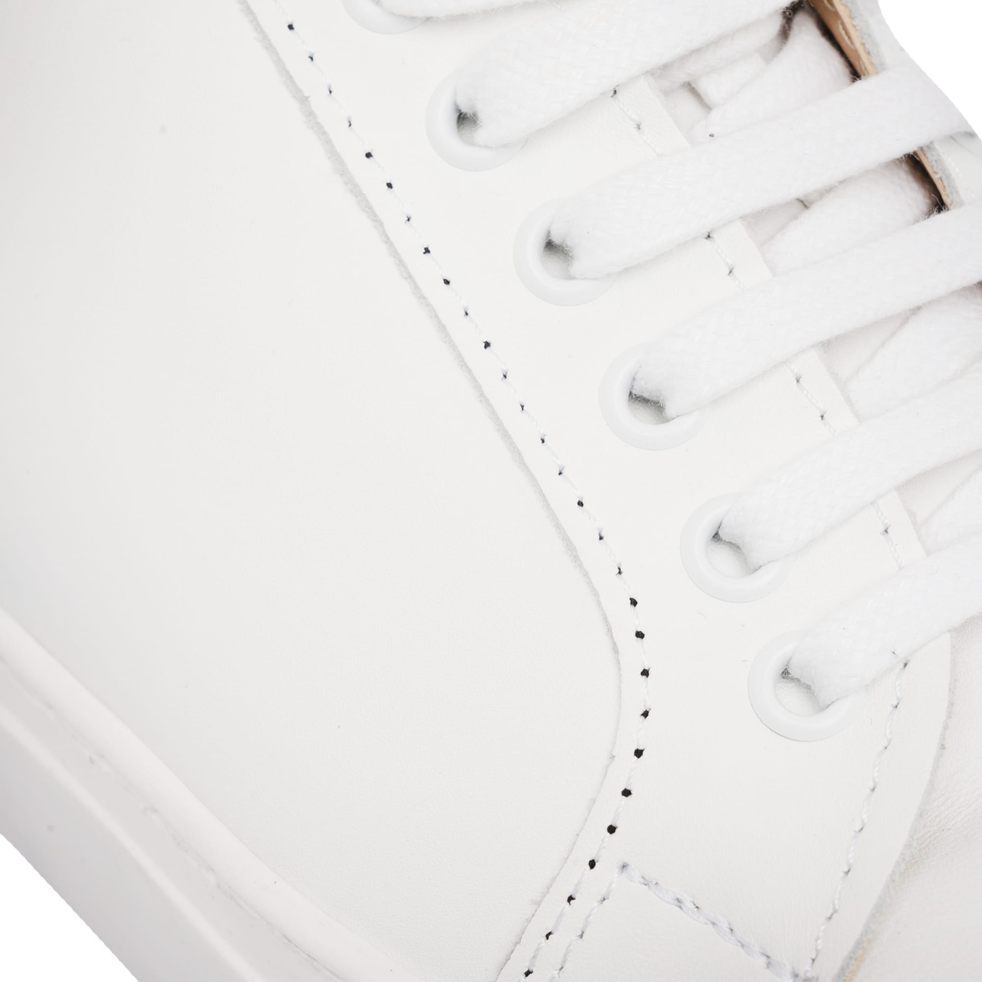 Sneakers Uomo in pelle - Bianco