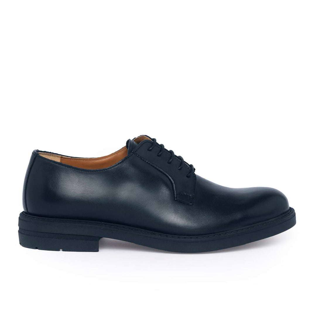 Stringate Derby in Pelle - Blu