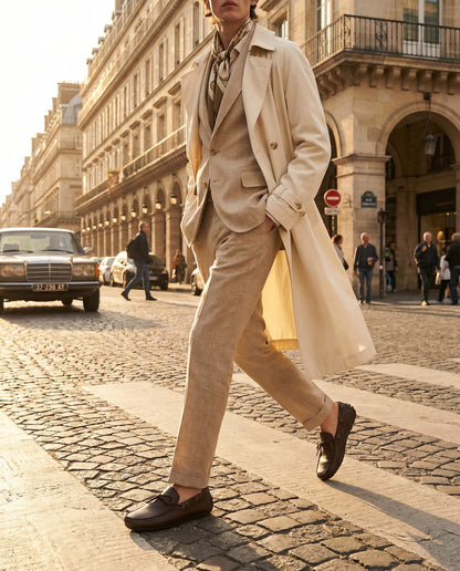 Mocassini Gommino F.2 in Pelle - Testa di Moro